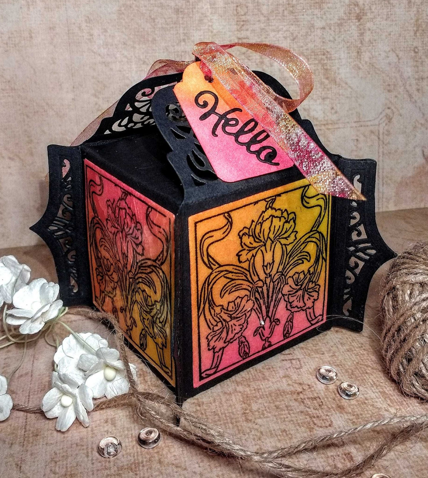 Gemini Dimensionals Ornate Box Die - Box Die Small