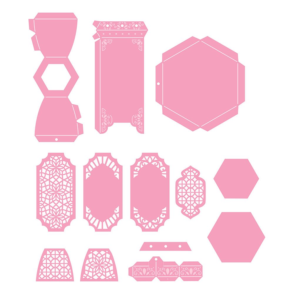 Tonic - Mosaic Moroccan Lantern Die Set