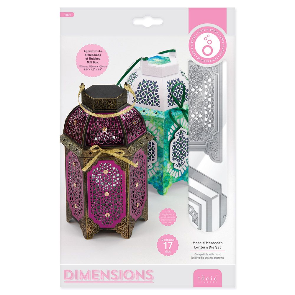 Tonic - Mosaic Moroccan Lantern Die Set