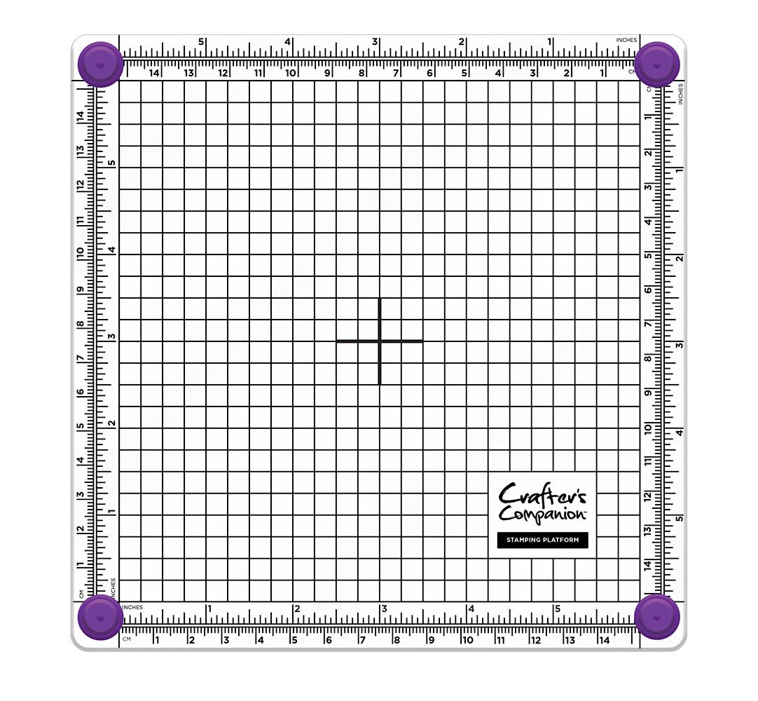 Crafter's Companion 6" x 6" Stamping Platform