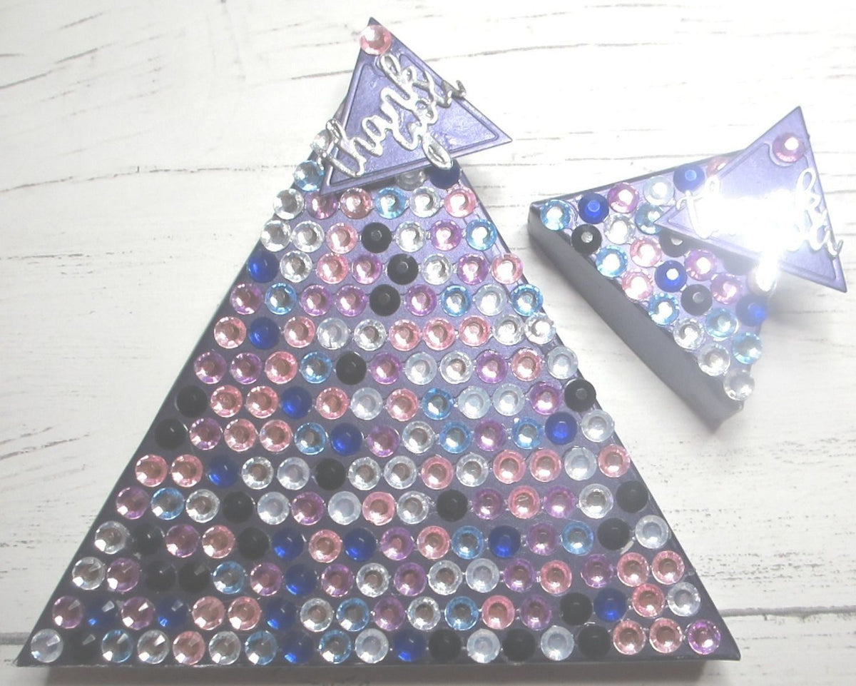 Gemini Dimensional Double-Sided Die - Triangle Box