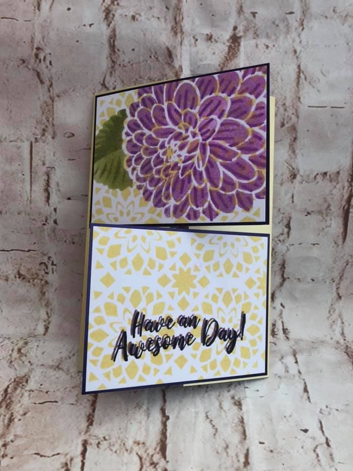 Crafters Companion Kaleidoscope Layering Stencils - Dahlia Delight