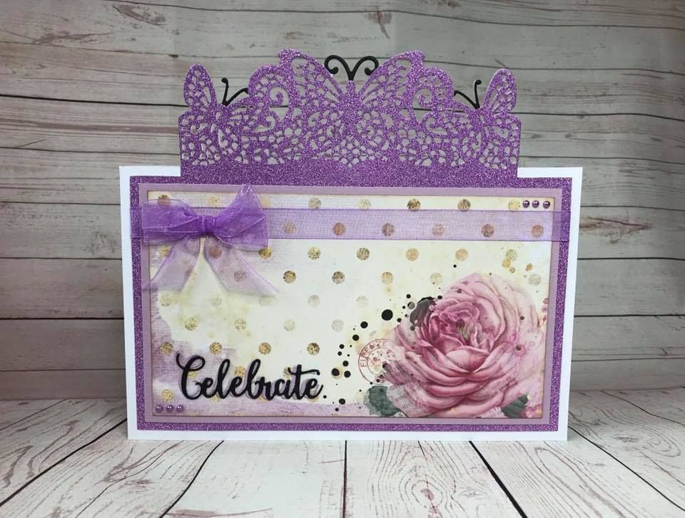 Gemini Lace Edgeables Die - Butterfly Lace