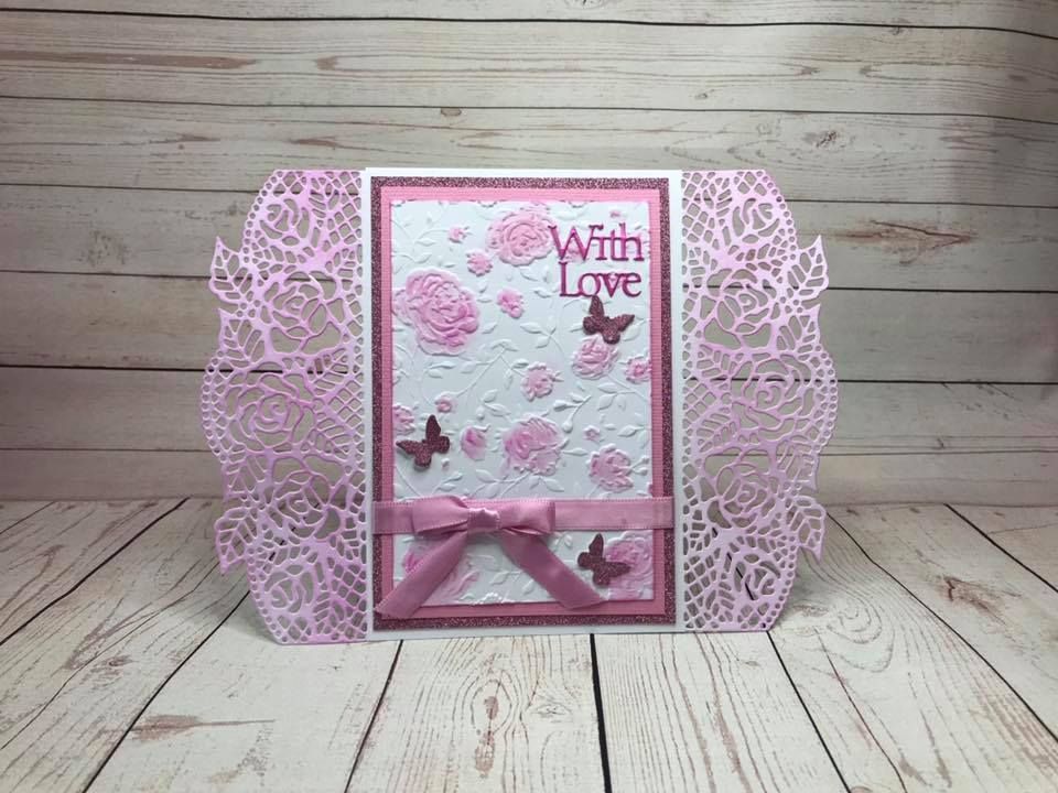 Gemini Lace Edgeables Die - Edwardian Rose