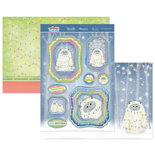 Hunkydory - Is It Christmas Yeti? Luxury Topper Set
