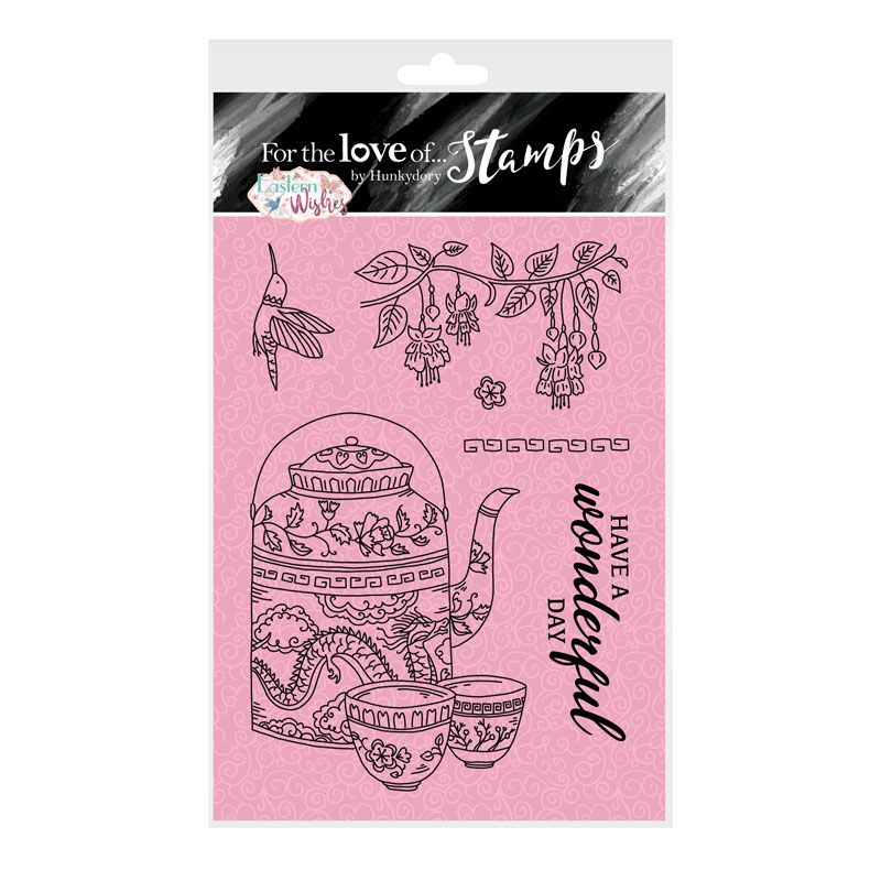 For the Love of Stamps - Tea for Two