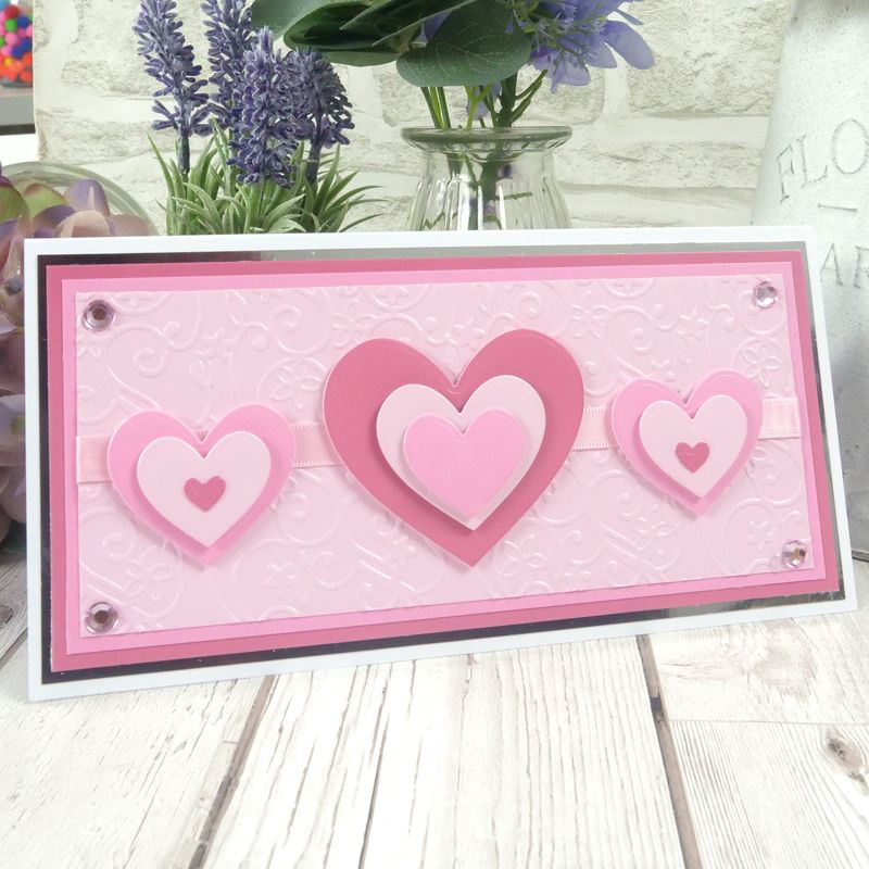Moonstone Nesting Dies - Hearts