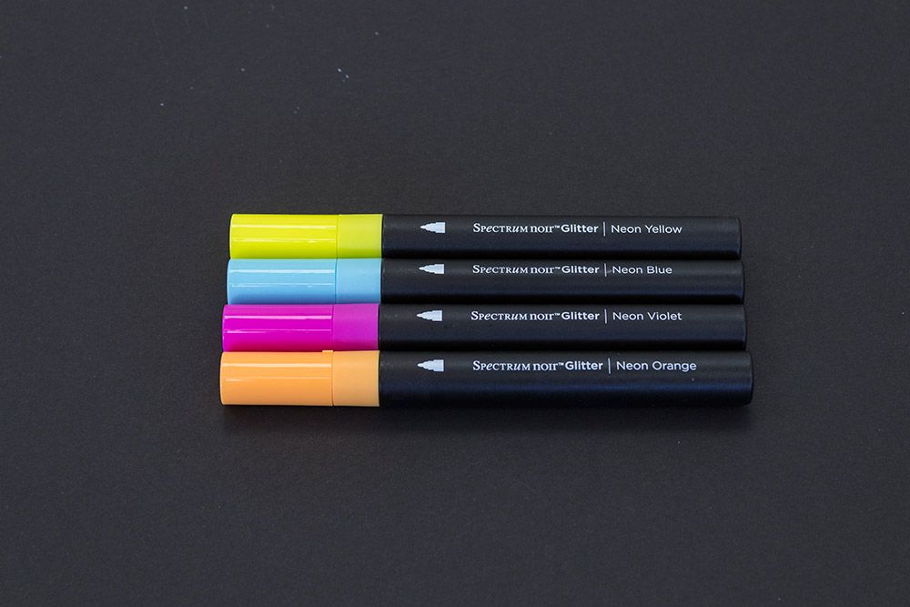 SN-Glitter Marker-Neon Lights 6pc