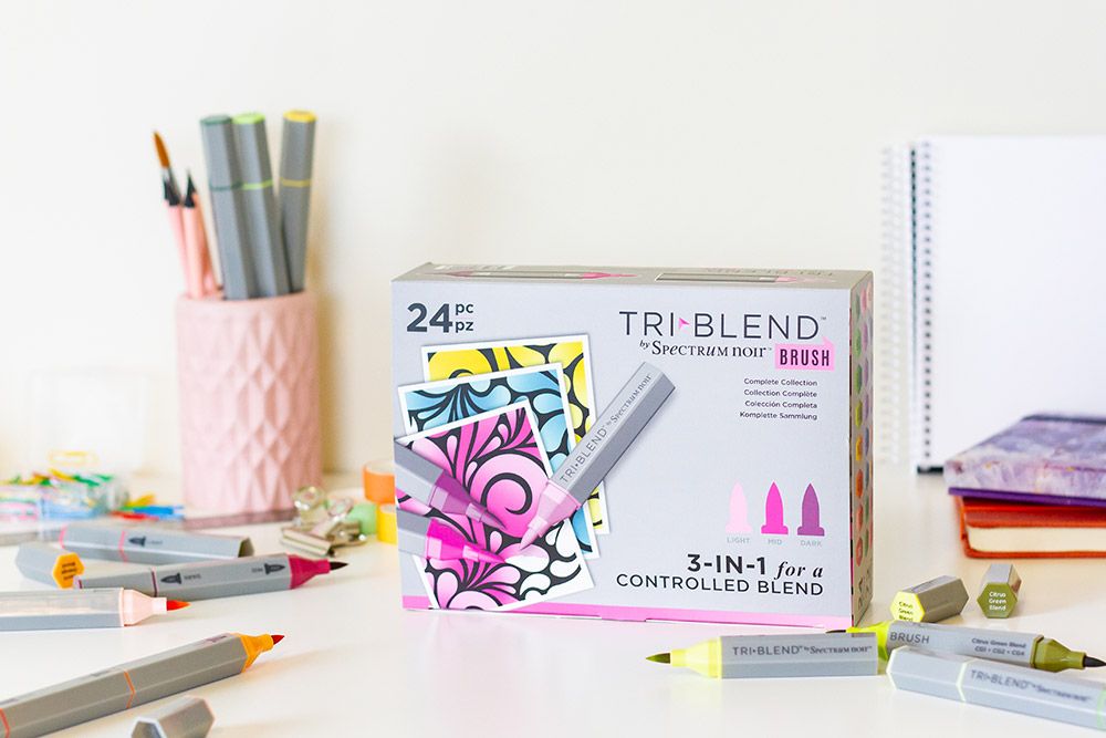 Spectrum Noir - TriBlend Brush-Complete Collection 24pc