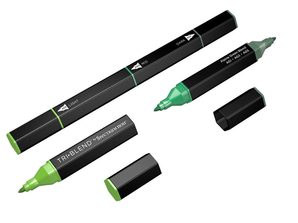 Spectrum Noir TriBlend - Alpine Green Blend