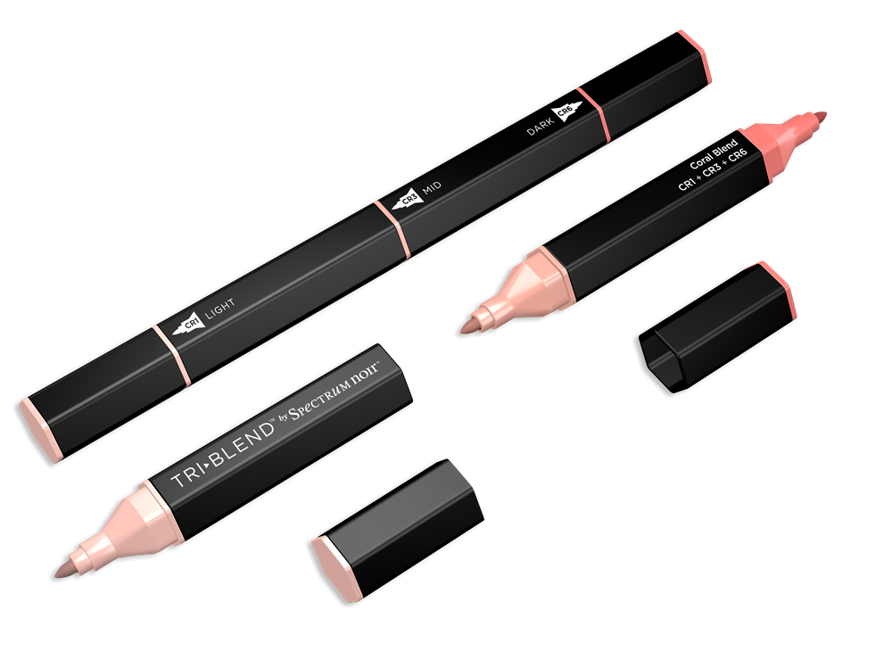 Spectrum Noir TriBlend Markers - Coral Blend