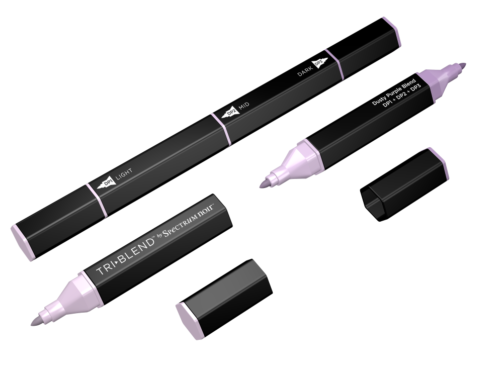 Spectrum Noir TriBlend - Dusty Purple Blend