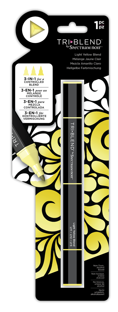 Spectrum Noir Triblend Markers - Light Yellow Blend