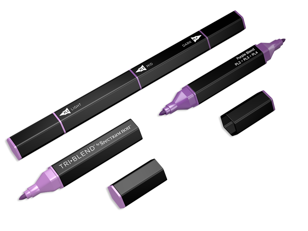 Spectrum Noir TriBlend Markers - Purple Blend