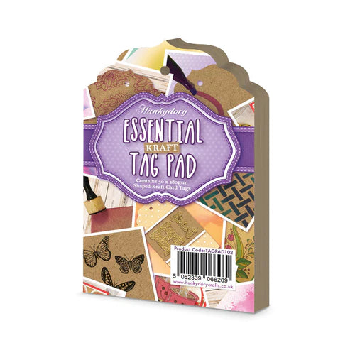 Hunkydory - Essential Kraft Tag Pad