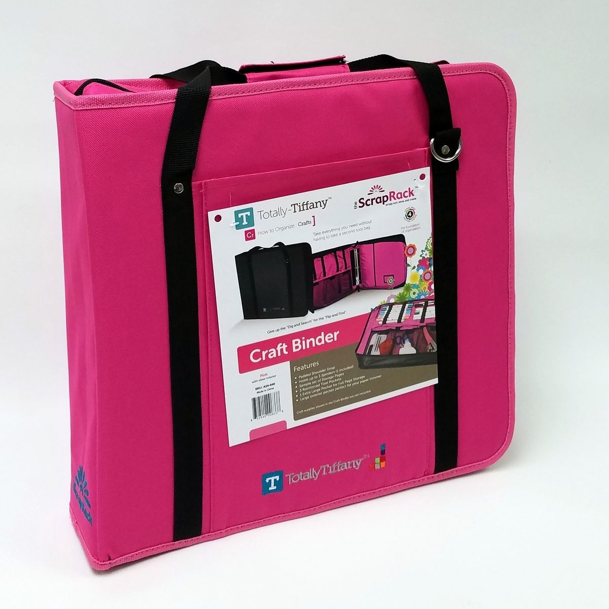 Totally Tiffany - TSR BDR Pink Craft Binder