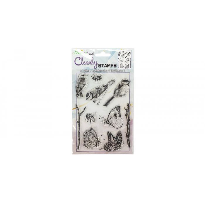 Be Creative A5 Wings of Nature Stamp Set
