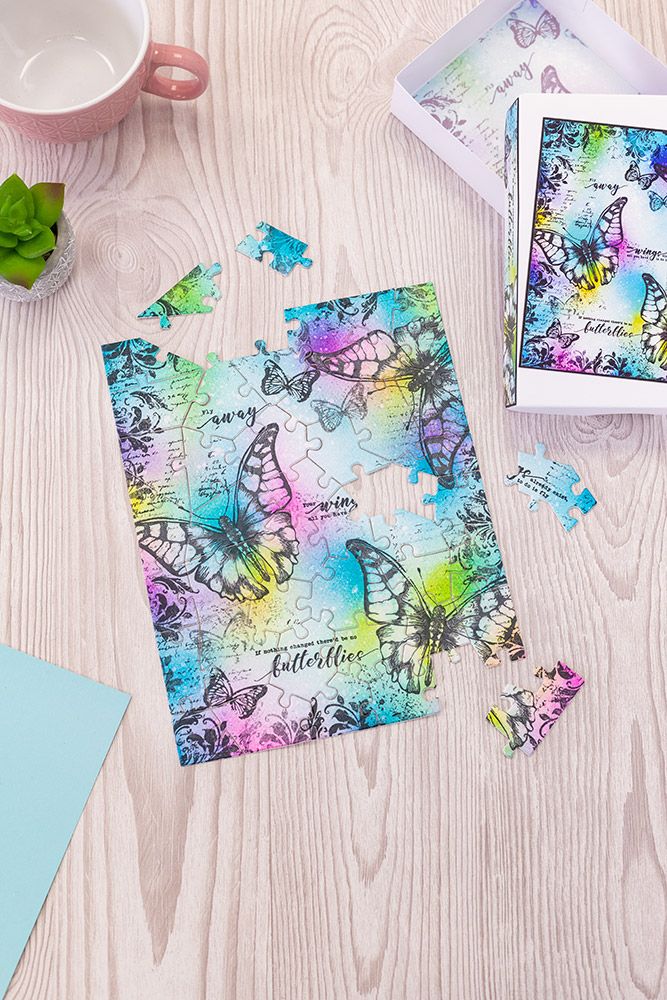 Gemini Multimedia Abstract Jigsaw Die - 10x8 (44 Piece)