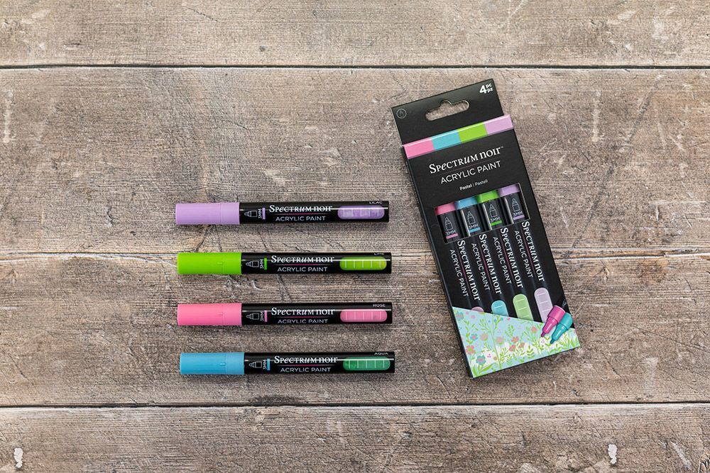Spectrum Noir Acrylic Paint Marker (4PC)-Pastel
