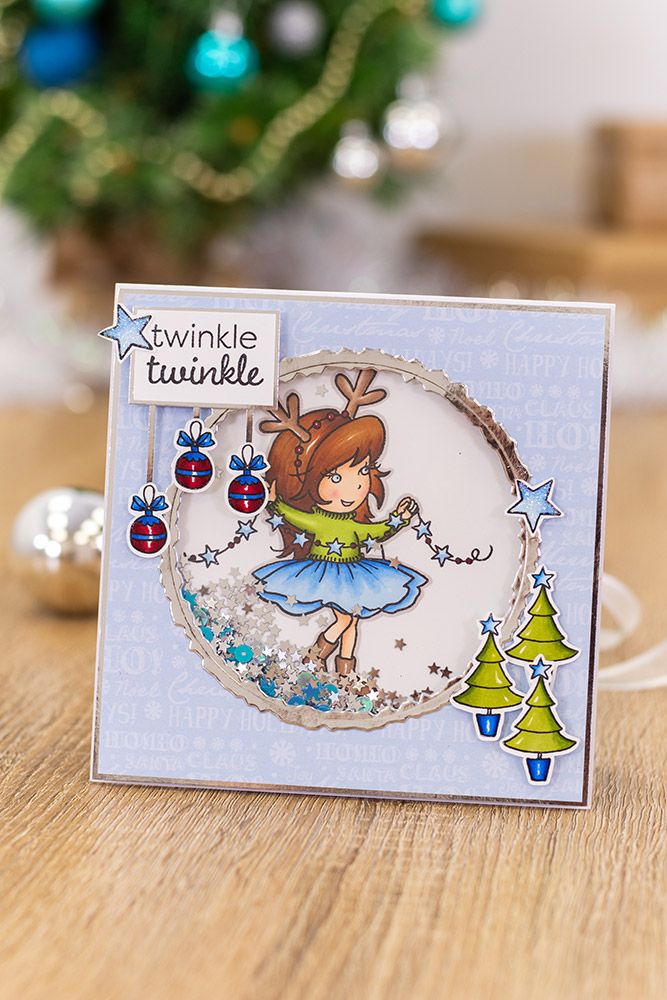 Annabel Spenceley Photopolymer Stamp - Twinkle twinkle