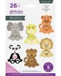 Gemini Multi Craft Appliqué Die - At The Zoo