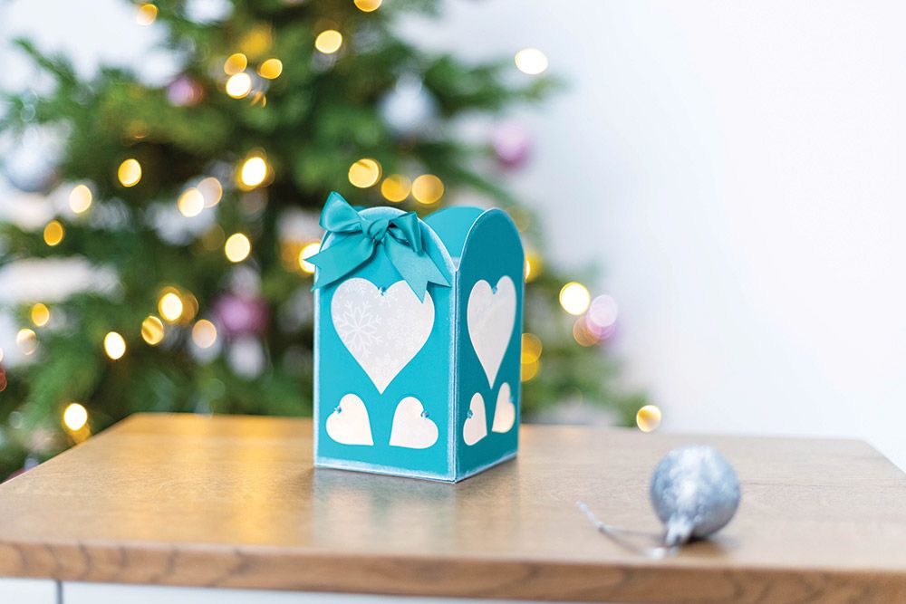 Crafters Companion 8"x8" Solids Card Pad - Happy Holidays