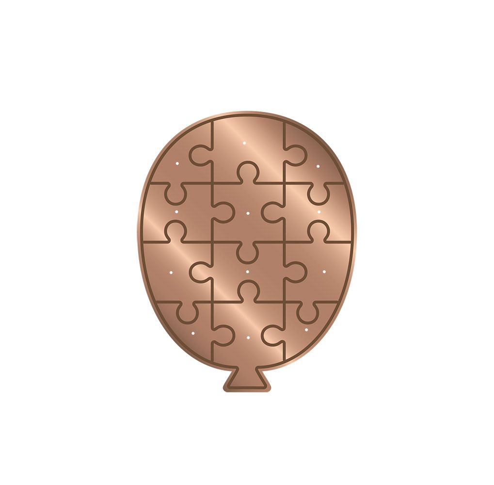 Gemini - Multimedia Die - Balloon Jigsaw