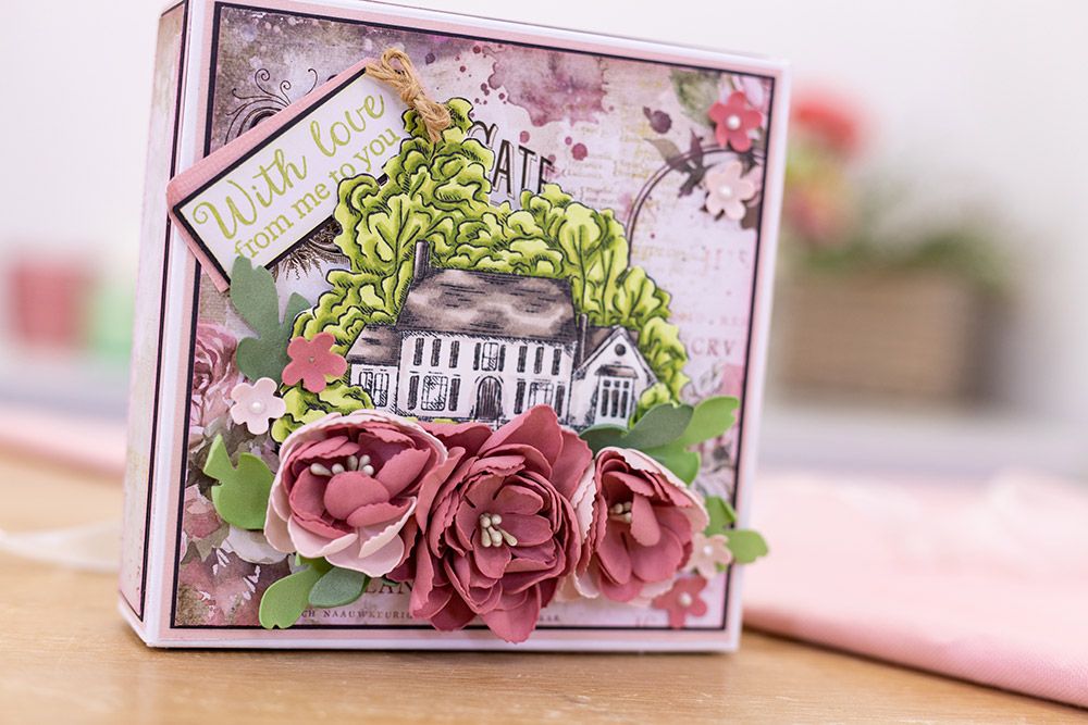 Belle Countryside - Clear Acrylic Stamp Set - Country Home