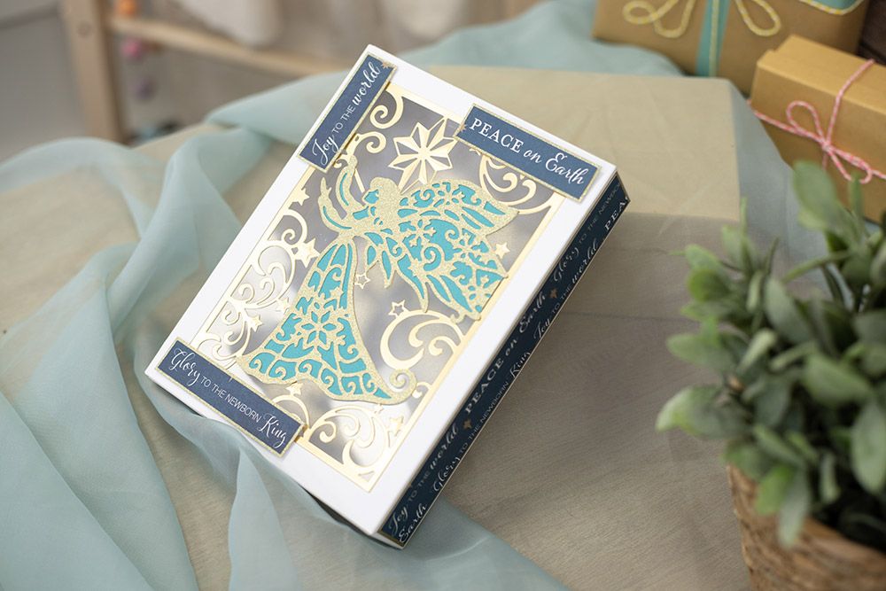 Bethlehem Collection Create a Card Die - Celestial Angel