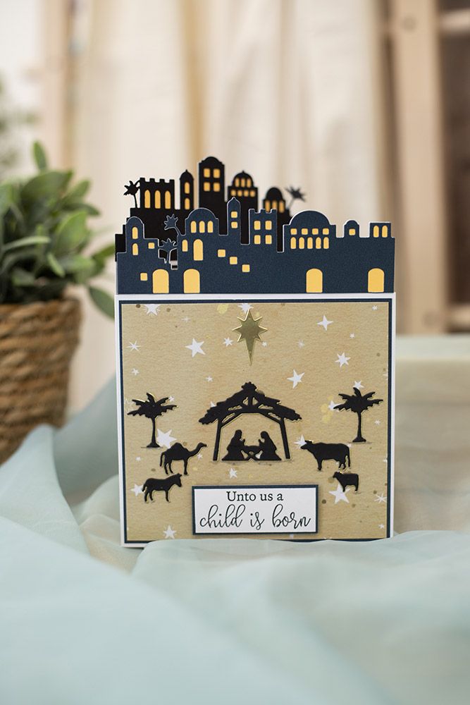 Bethlehem Collection Die - Little Town Of Bethlehem