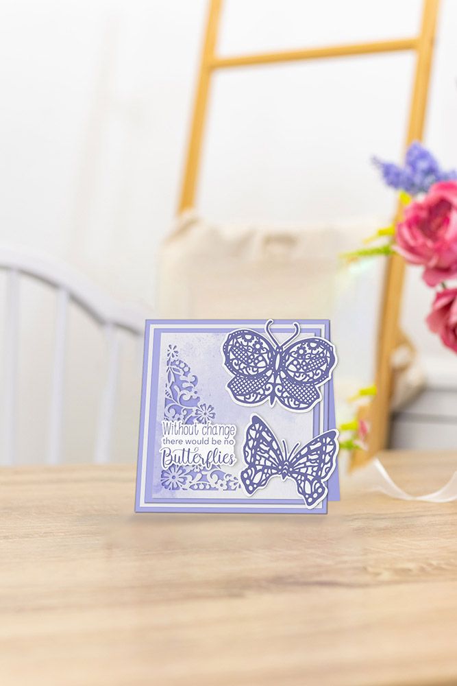 Sharon Callis Crafts Arts n Flowers Butterflies and Blooms - Butterfly Friendship