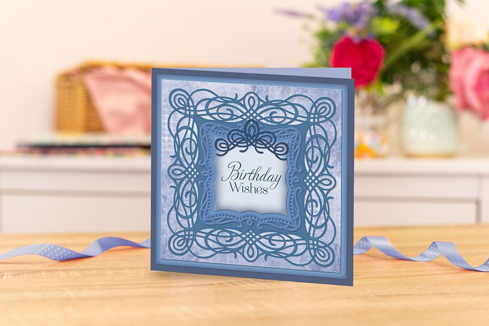 Gemini - Metal Die - Elements - Modern Swirl Frame