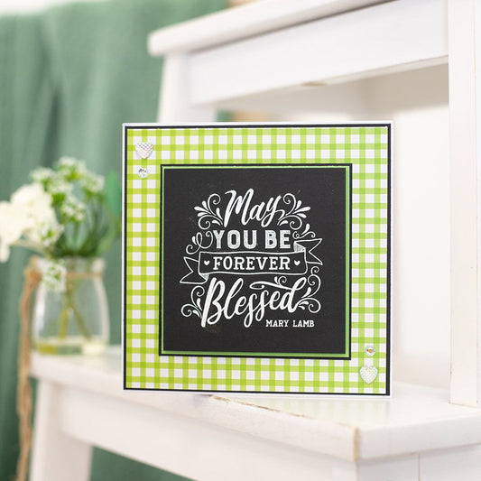 Crafters Companion - Photopolymer Stamp - Forever Blessed
