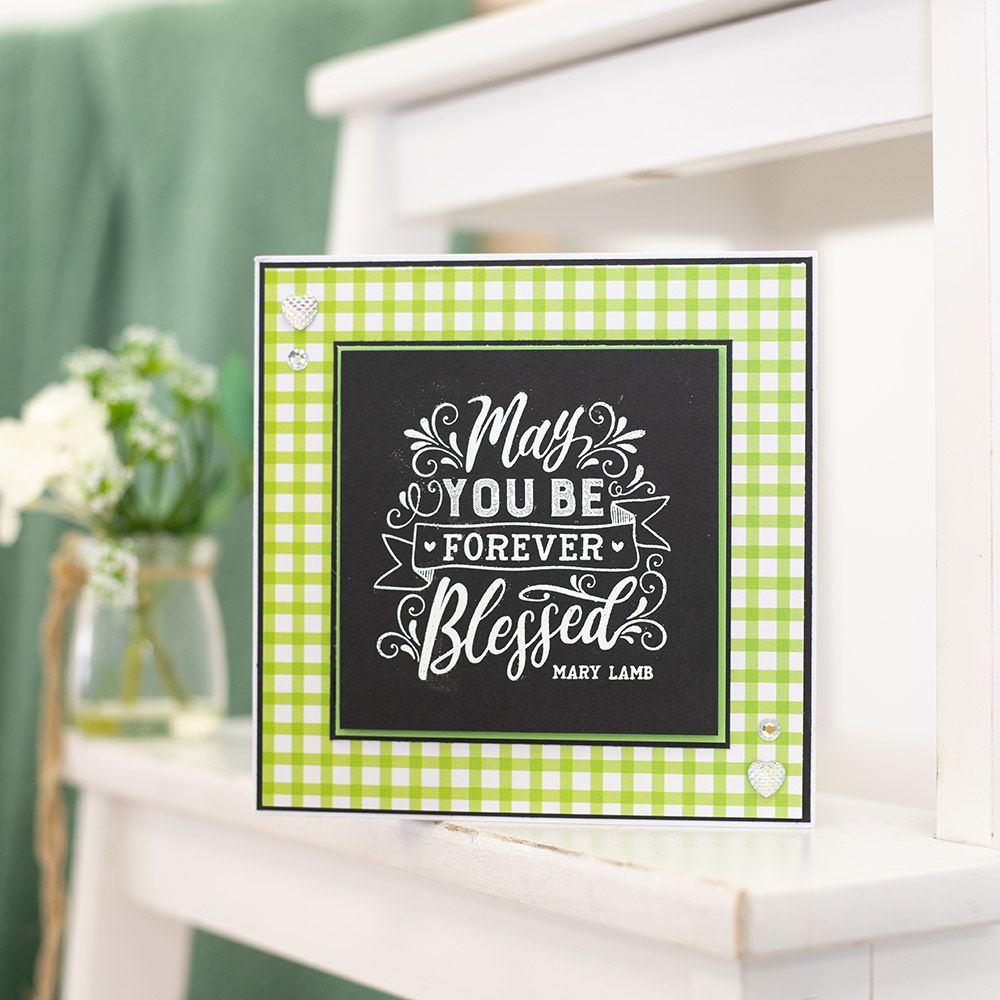 Crafters Companion - Photopolymer Stamp - Forever Blessed