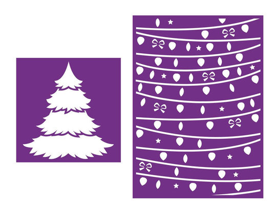 Crafters Companion Stencil - O Christmas Tree