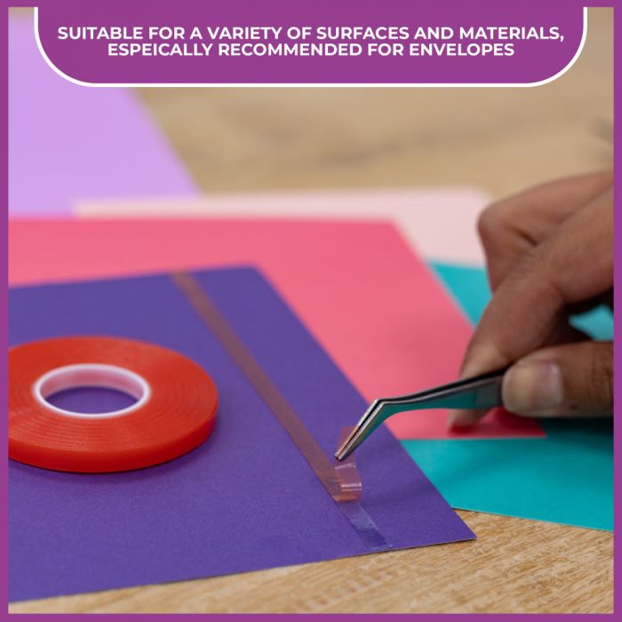 CC - Red Liner Double Sided Tape (6mm)