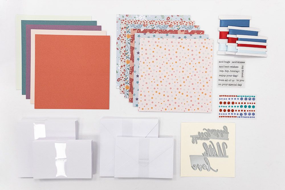 Crafter's Companion Subscription Box - Statement Sentiment Dies - Box 41