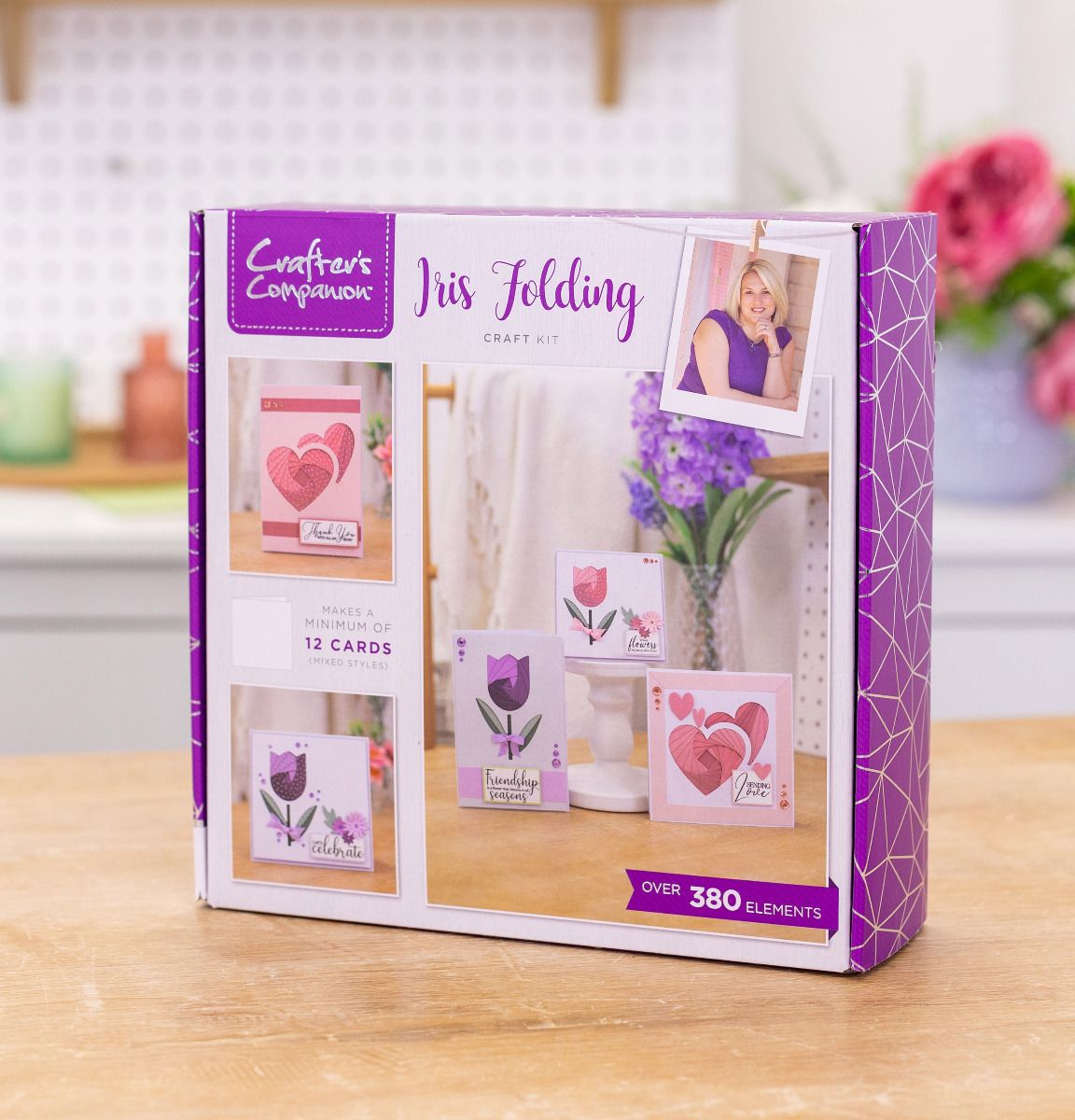 Crafters Companion - Monthly Craft Kit - Iris Folding - Box 46
