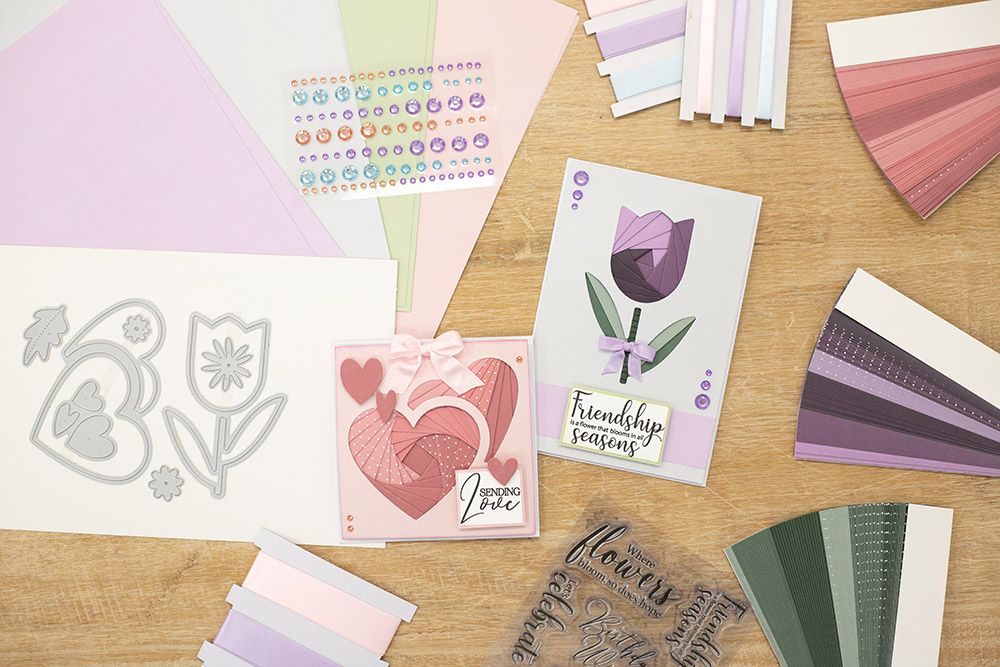 Crafters Companion - Monthly Craft Kit - Iris Folding - Box 46