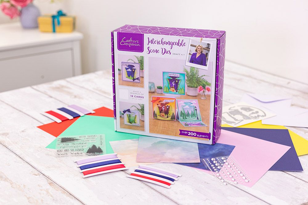 Crafters Companion Monthly Craft Kit - Interchangeable Scene Dies - Box 49