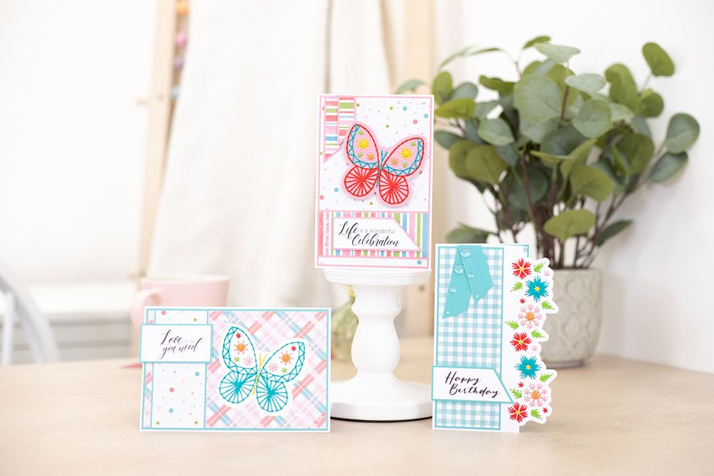*Back to Basics - 52 - Embroidery Dies Craft Class – Starter Bundle