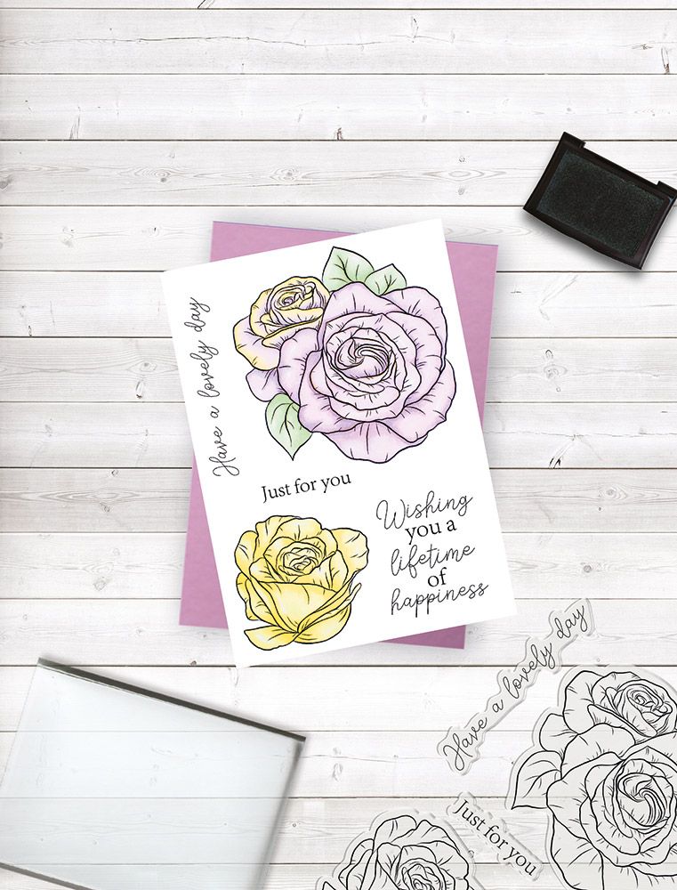 Crafters Companion Photopolymer Stamp - Have a Lovely Day