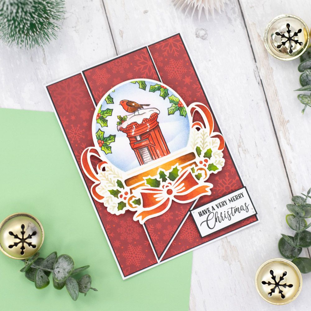 Crafters Companion Celebrate the Season Photopolymer Stamp - Festive Birds