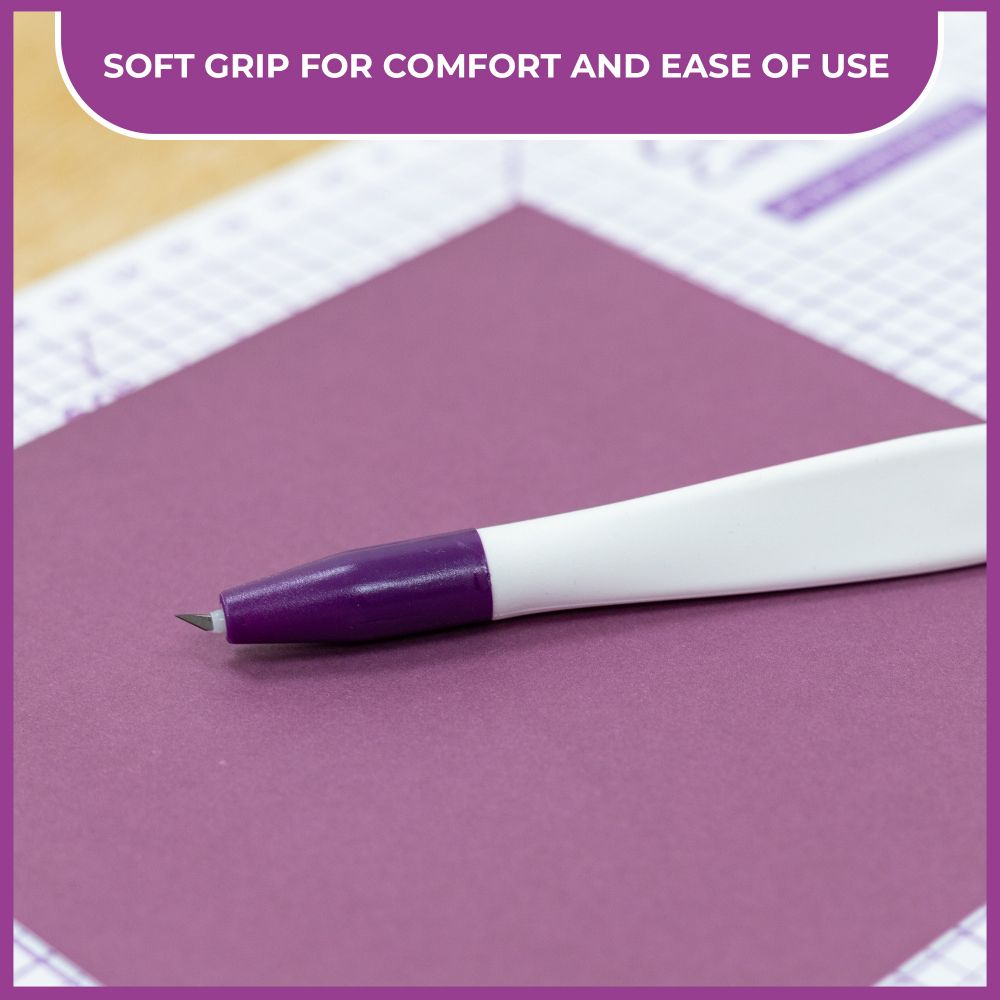 Crafters Companion Softgrip Craft Knife - Swivel