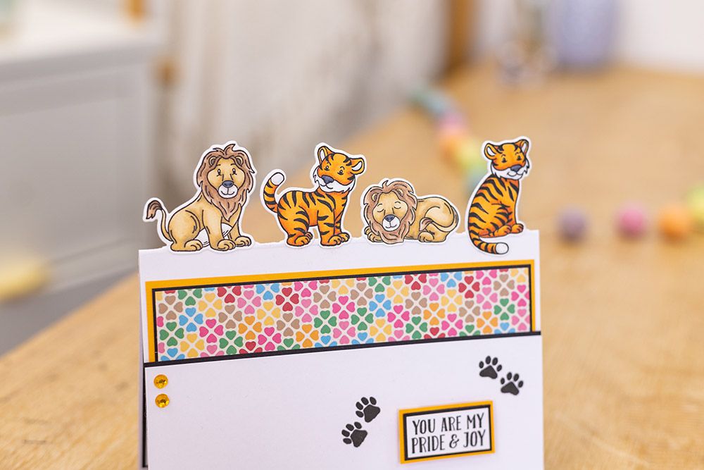 Gemini Cute Character Stamp & Diee - Pride and Joy