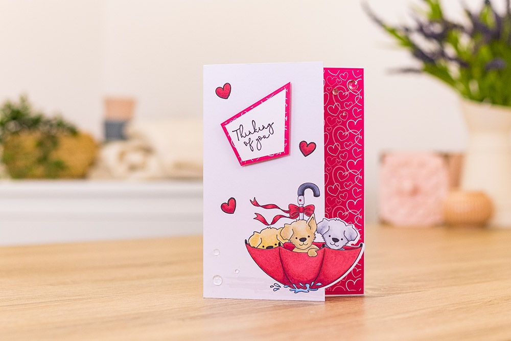Crafters Companion Monthly Craft Kit - Character Over The Edge - Box 28