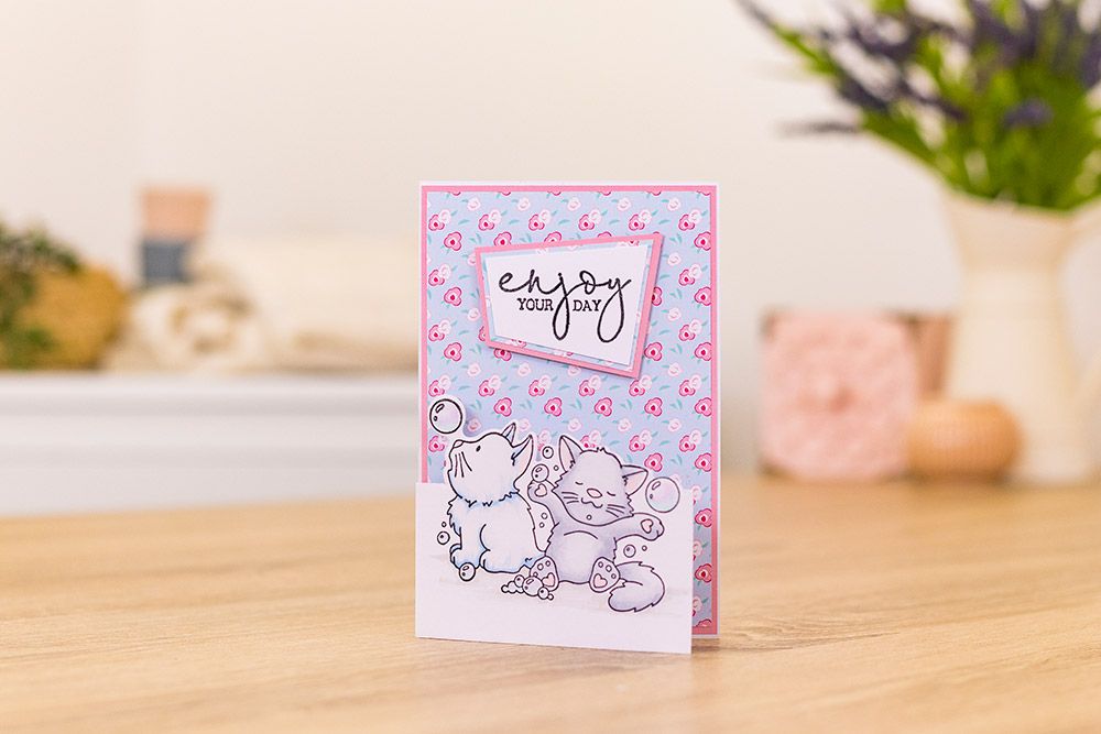 Crafters Companion Monthly Craft Kit - Character Over The Edge - Box 28