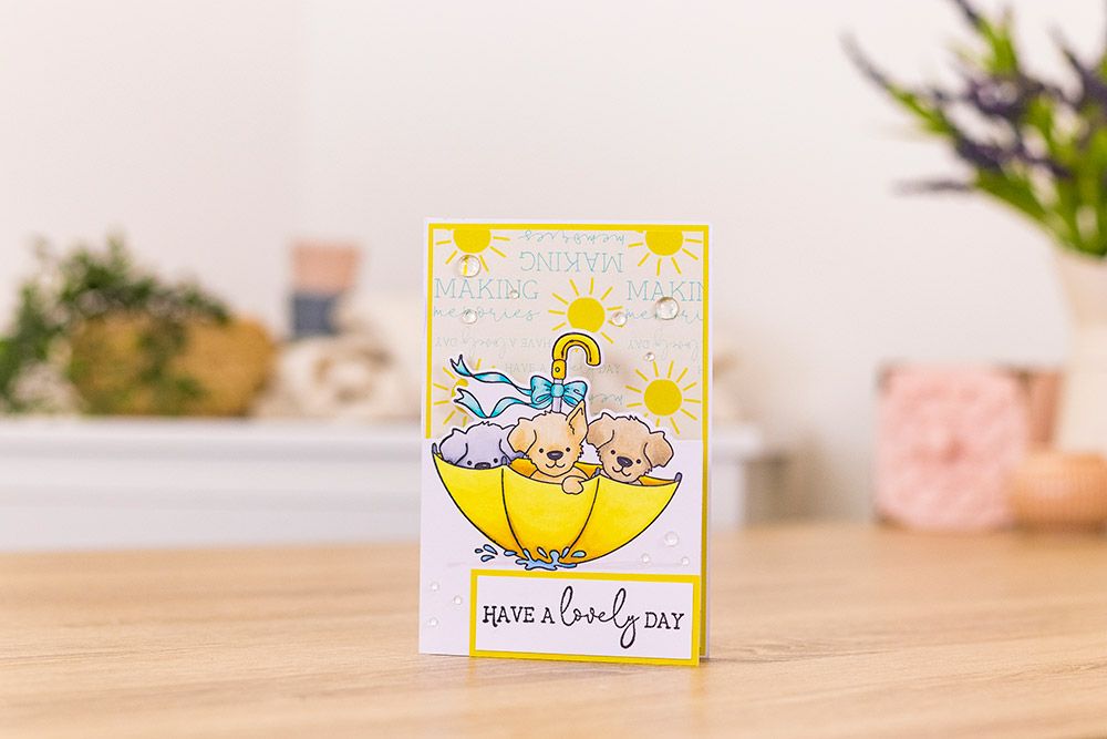 Crafters Companion Monthly Craft Kit - Character Over The Edge - Box 28