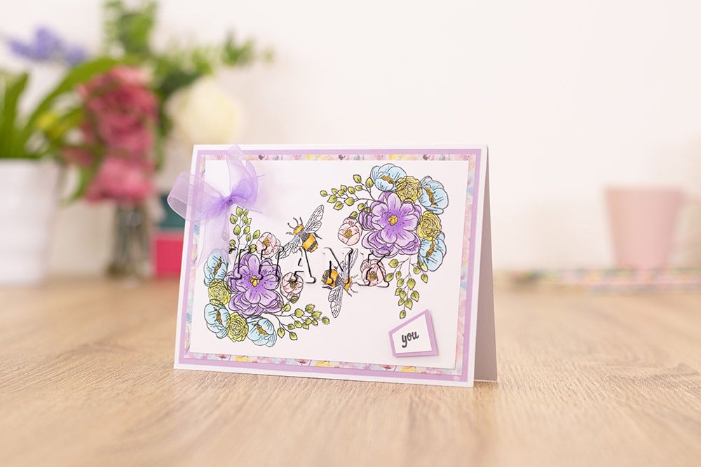 Crafters Companion Monthly Craft Kit - Eclipse Stamp Craft Kit - Box 29