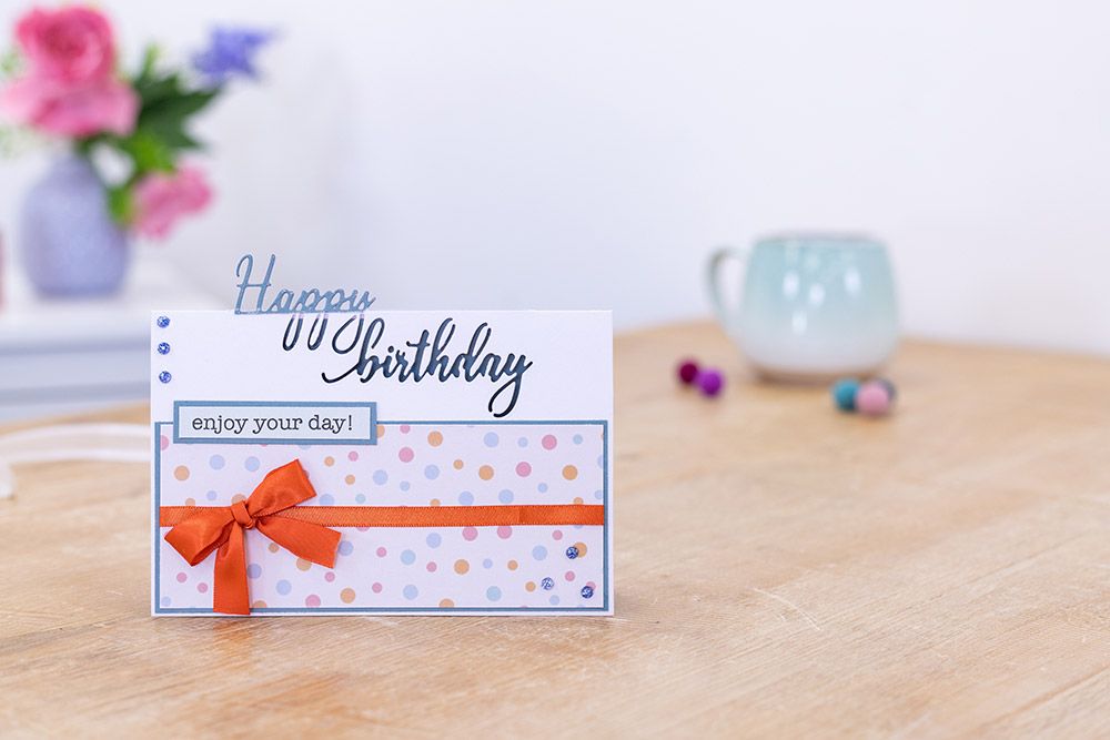 Crafter's Companion Subscription Box - Statement Sentiment Dies - Box 41